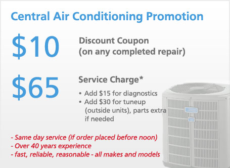 central air system promo